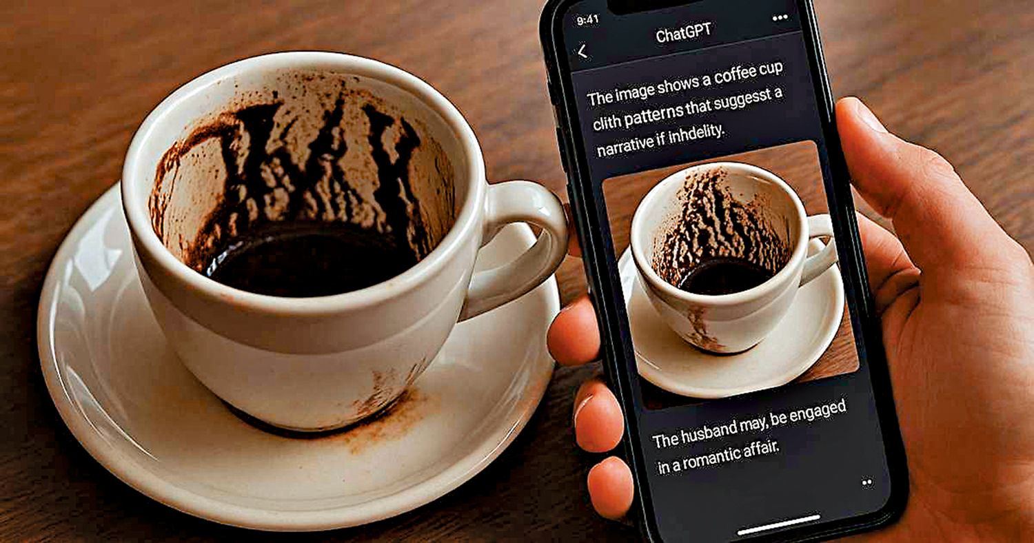 　　圖：希臘一女子使用ChatGPT占卜後向丈夫提出離婚。\網上圖片