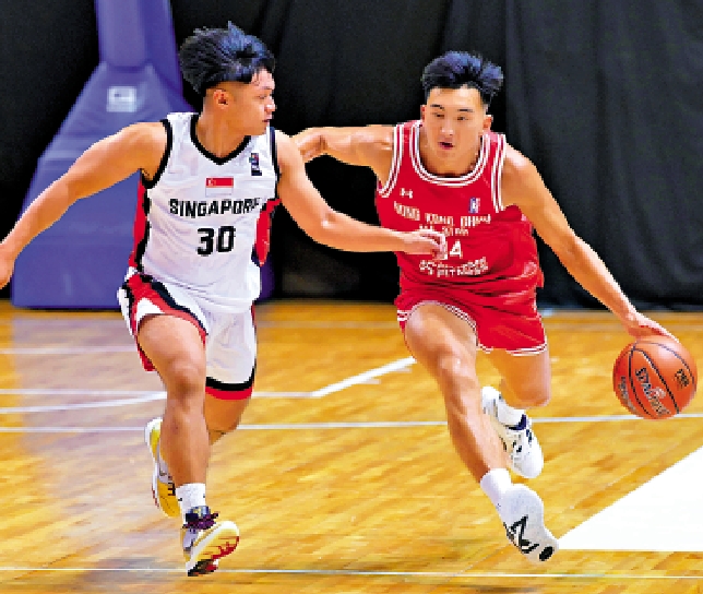 　　圖：徐遠征（右）上周出戰超級工商盃。\資料圖片