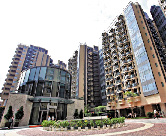 　　圖：藍塘傲2座地下複式4房戶，以8萬元租出，原業主享租金回報2.8厘。