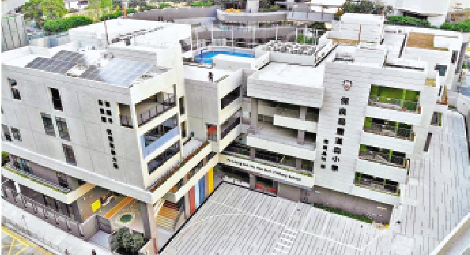 圖:位於火炭的小學新校舍透過MiC技術建成,今年初正式投入服務。