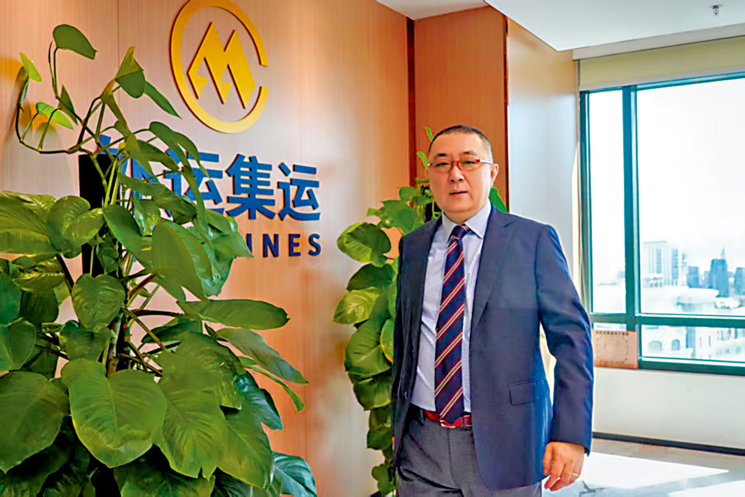 　　圖：王虯認為，香港先進的物流基礎設施，能滿足跨國企業的高標準要求。