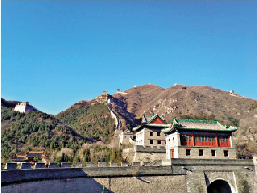 圖:居庸關長城。