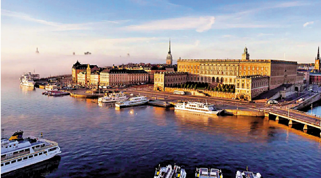 　　圖：瑞典首都斯德哥爾摩。