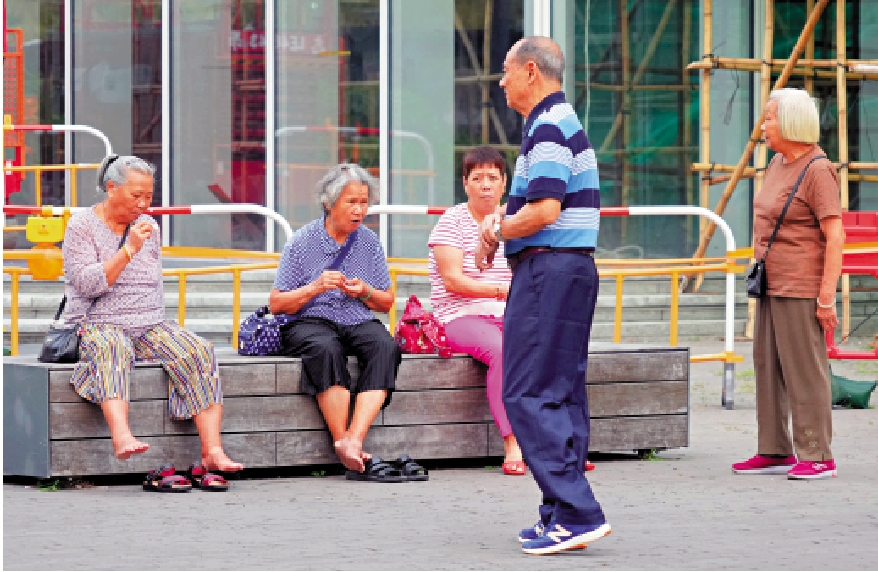 　　圖：香港人口老化問題嚴重，有調查指長者的「退休資源」有上升空間。