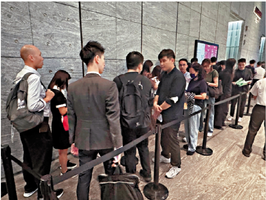 　　圖：現樓受追捧，有助加速去庫存，緩解一手貨尾供應壓力。