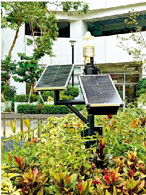 　　圖：嶺大「GeoAI蚊患預報系統」已應用於房協轄下堅尼地城觀龍樓。