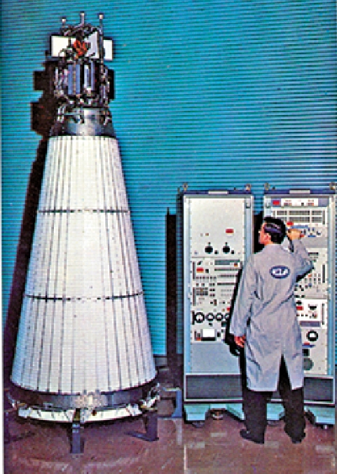 　　圖：美國的SNAP-10A核裂變電源系統。\網絡圖片