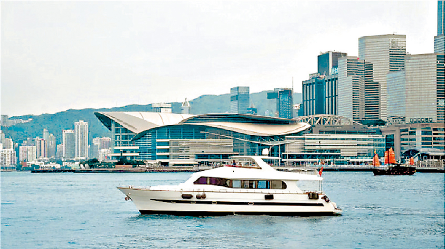 　　圖：行政長官李家超在去年施政報告提出遊艇旅遊。