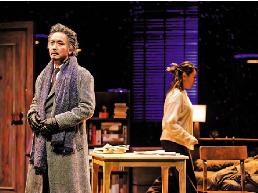 　　圖：在《Skylight天色》中，謝君豪飾演事業有成的餐飲業大亨Tom。