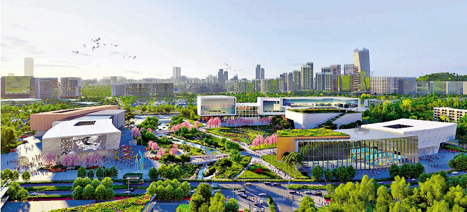 　　圖：新田科技城創科用地規劃已有雛形。\模擬圖片