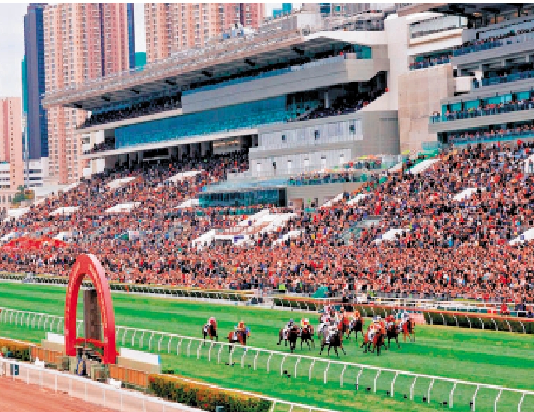 　　圖：馬會2024/25年度總投注額達3203億，按年升5%。