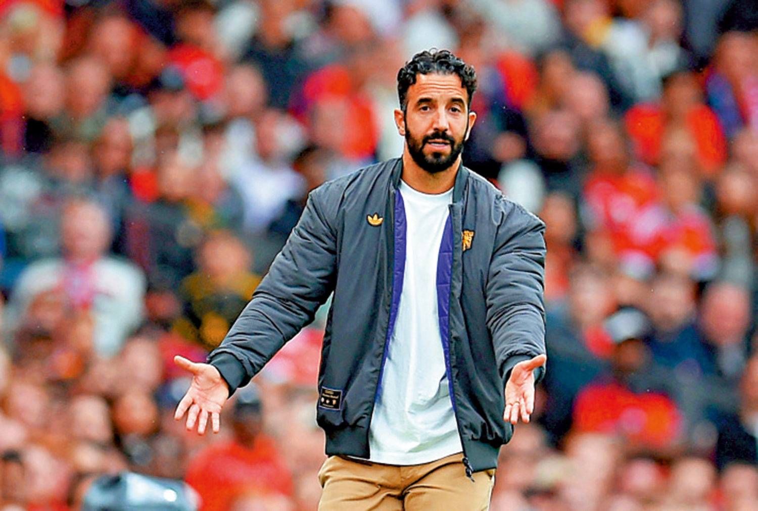 　　圖：曼聯主帥阿莫林。\路透社