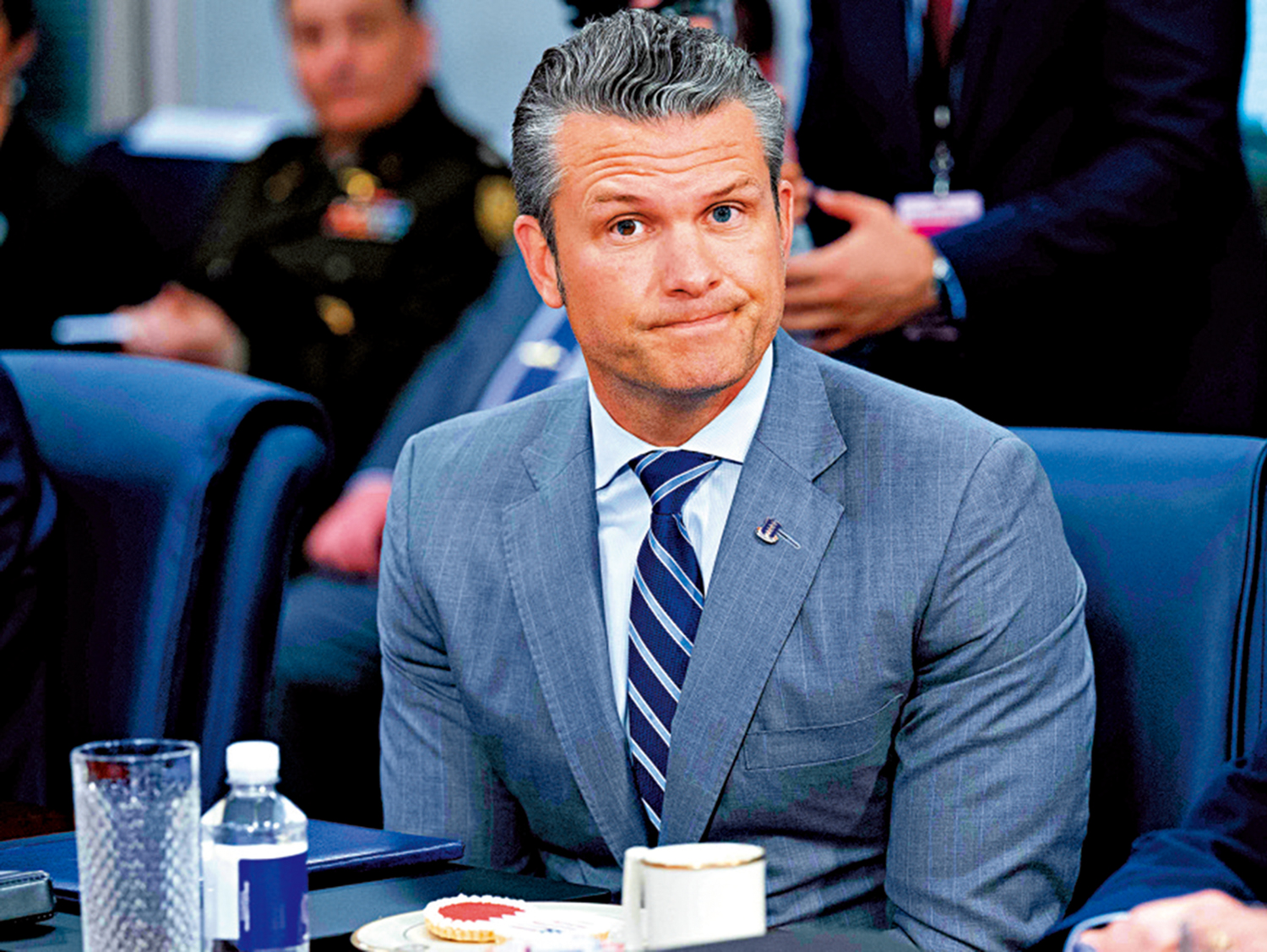 　　圖：美國國防部長海格塞斯。\法新社