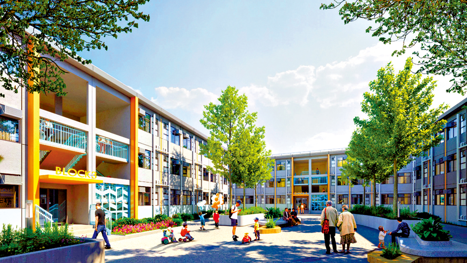 　　圖：入住簡約公屋的人士，應可按計劃如期上樓。