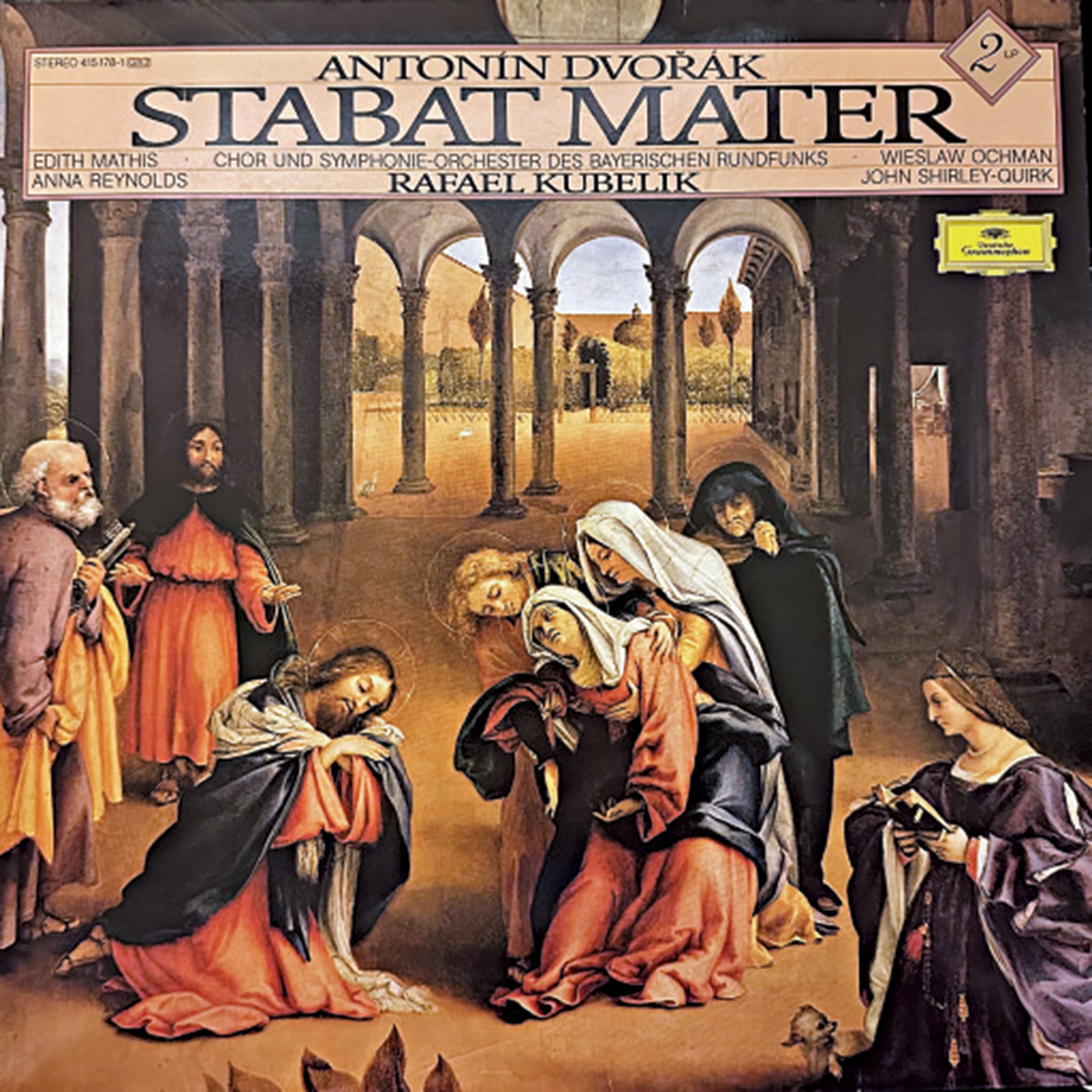 　　圖：「碟中畫」《聖母悼歌》／《基督向聖母告別》