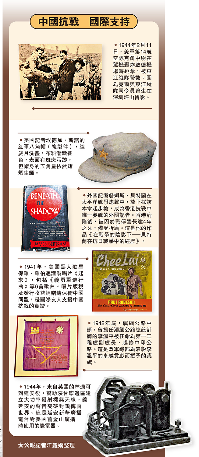　　圖：中國抗戰 國際支持