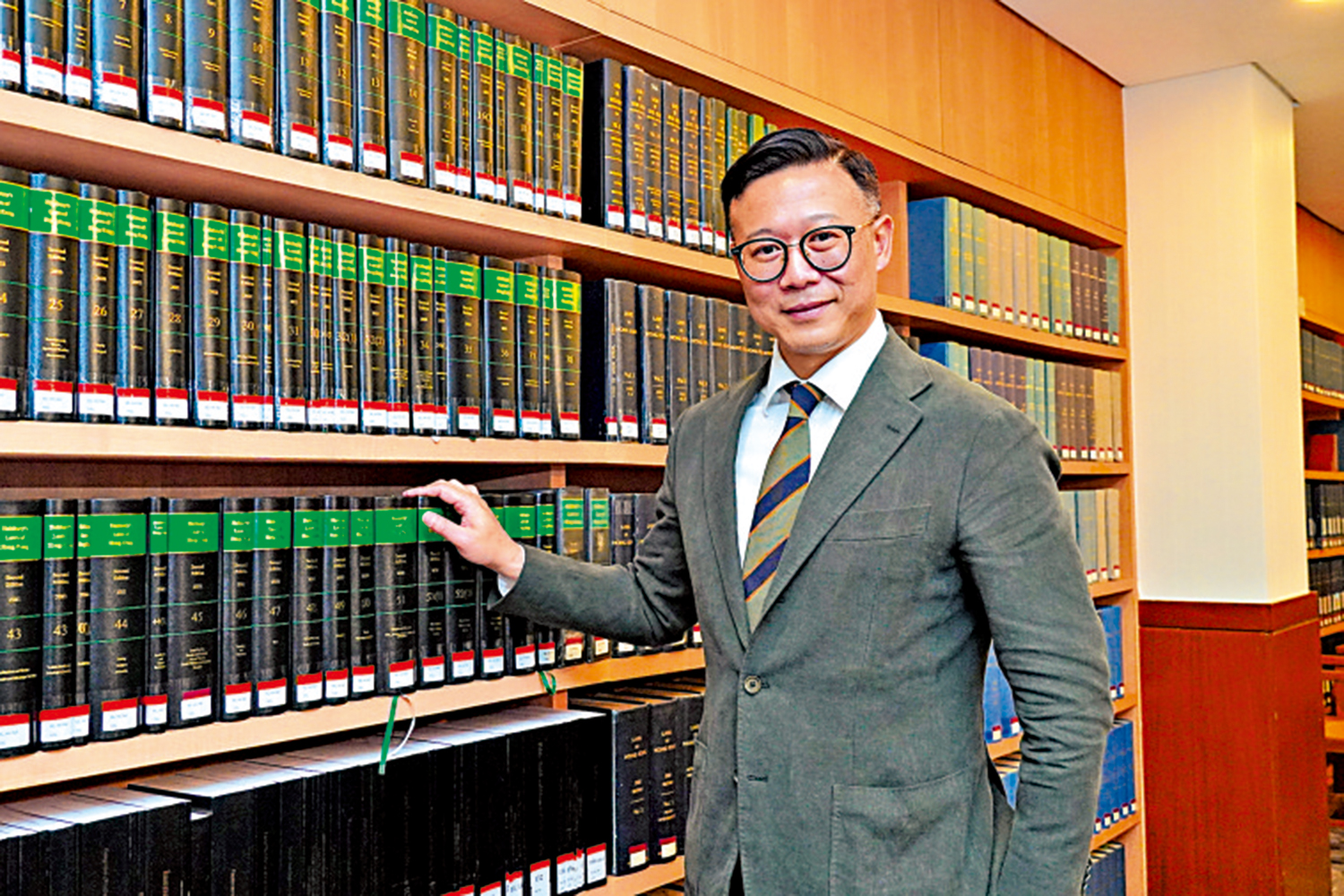 　　圖：律政司副司長張國鈞