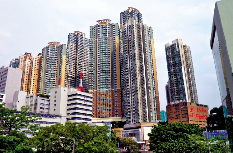 　　圖：九龍區二手樓價指數今年累計上升3.68%。