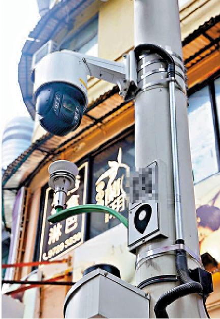 　　圖：政府將提升全港閉路電視系統網絡，每年增設逾兩萬支鏡頭，預計2028年全港合計約六萬支。