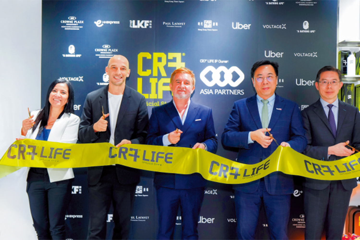 　　圖：CR7 LIFE香港官方店開幕