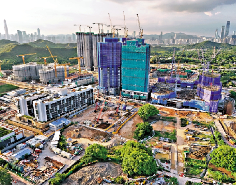 　　圖：何永賢表示，若AI程式應用在北部都會區，按未來十年發展一百幢樓宇推算，可省十四億元建築成本。