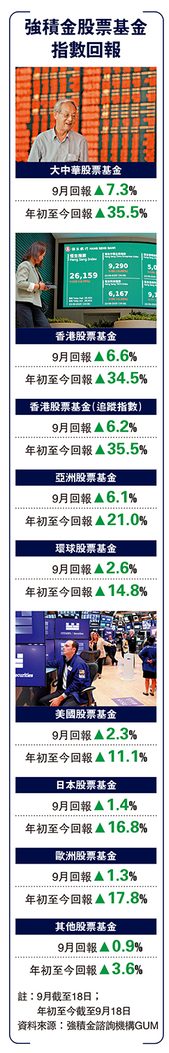 　　圖：強積金股票基金指數回報