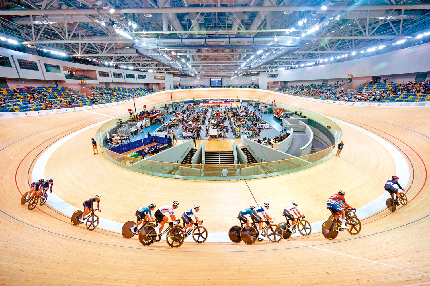 　　圖：全運會場地單車賽將在香港單車館上演。