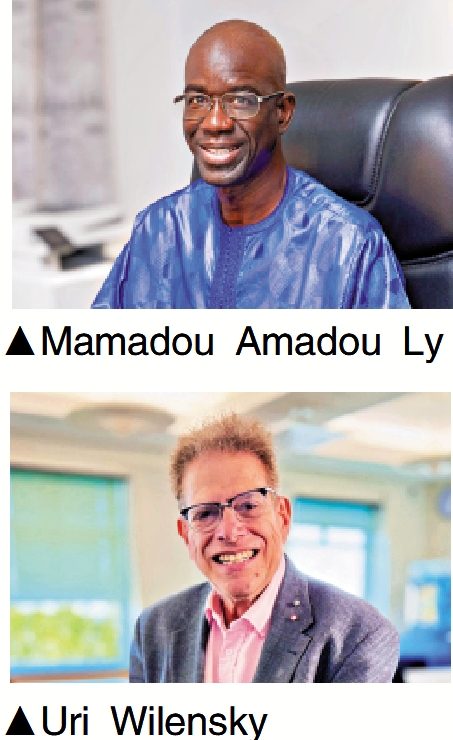 　　上圖：Mamadou Amadou Ly。下圖：Uri Wilensky。