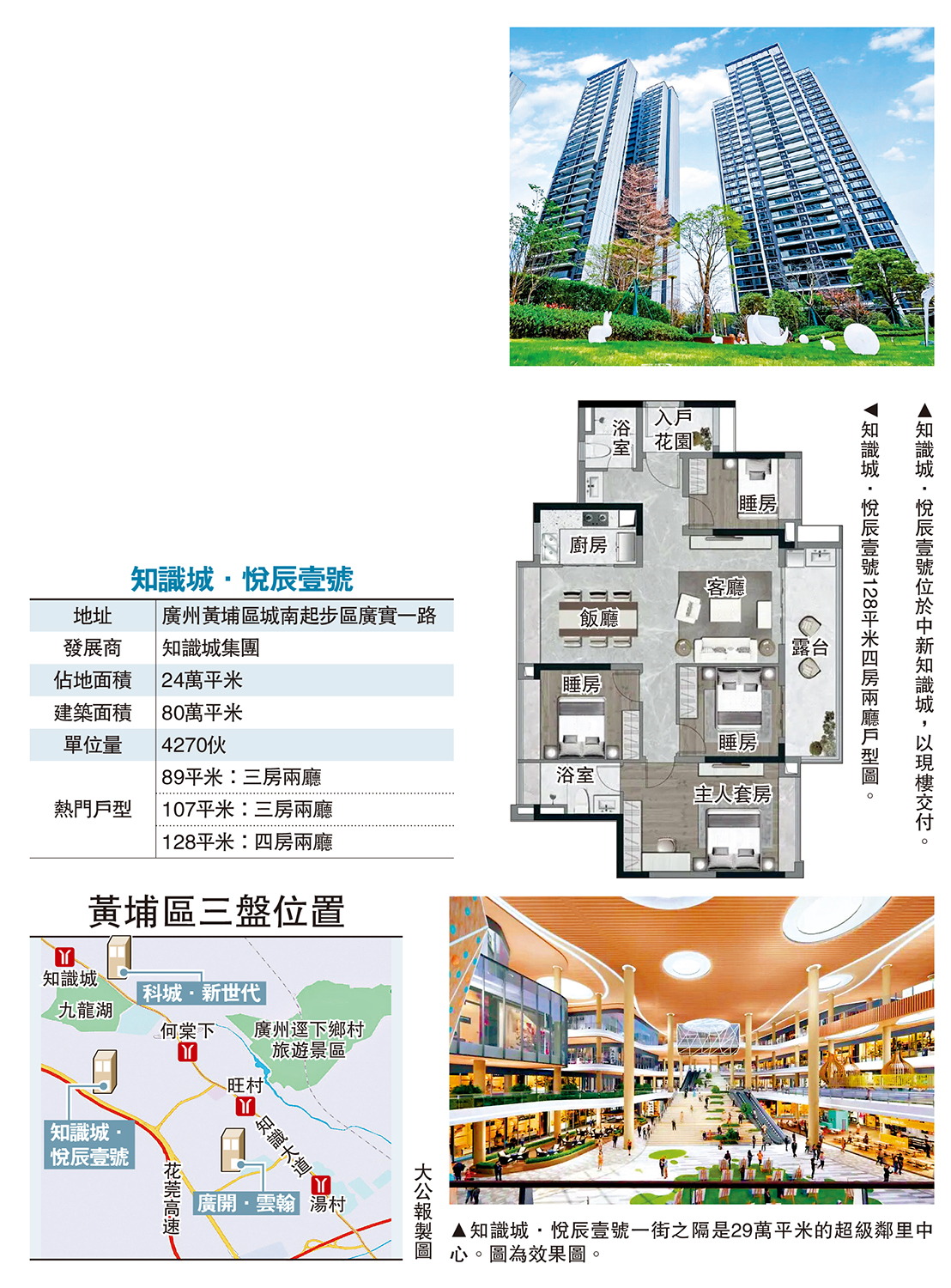 灣區置業/中新知識城雲集上車盤 年輕人追捧 - 大公報
