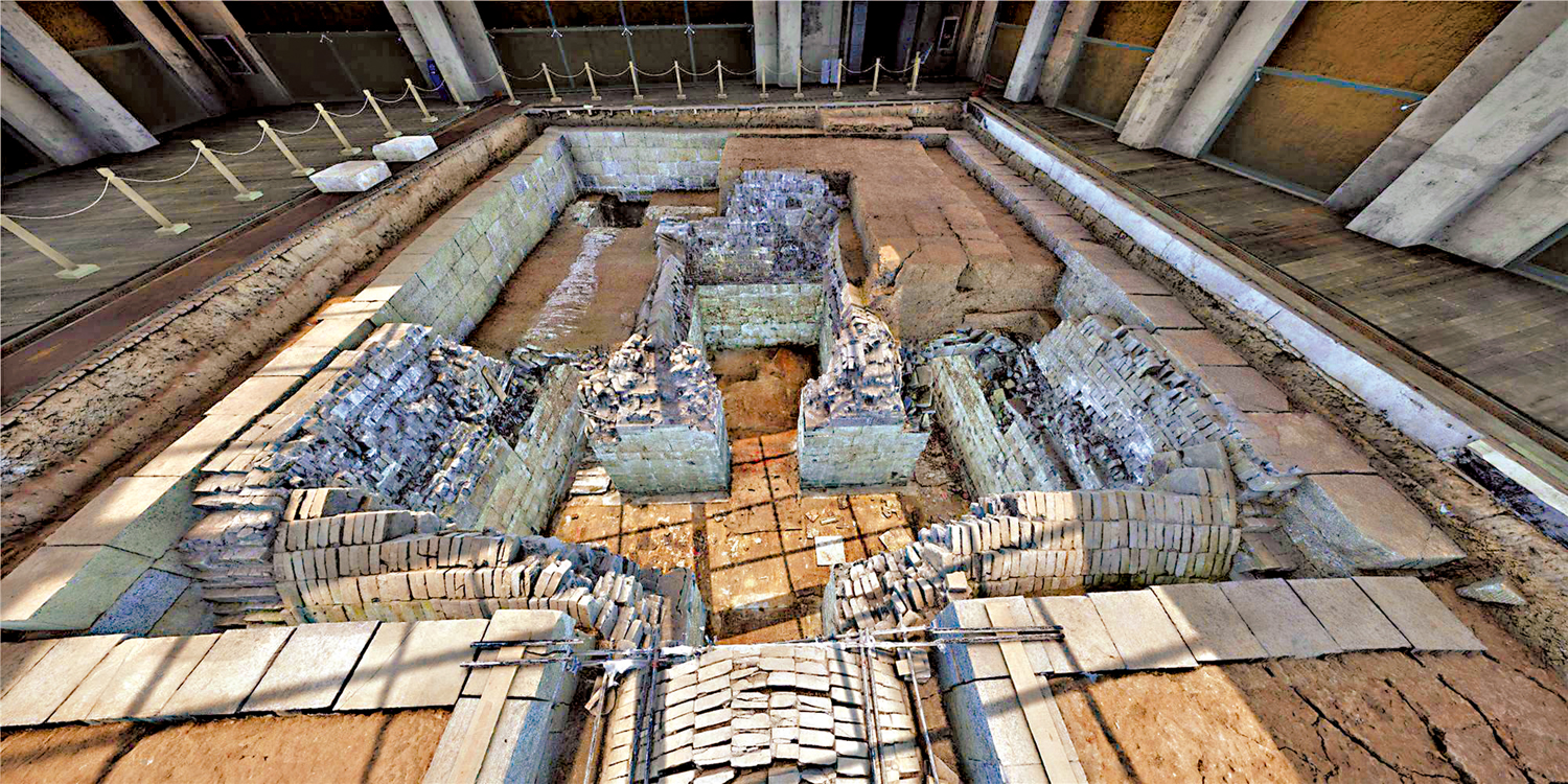 　　圖：江蘇徐州及周邊地區漢墓星羅棋布，這裏也成為盜墓賊的「造訪之地」。圖為2020全國十大考古新發現之江蘇徐州土山二號墓。