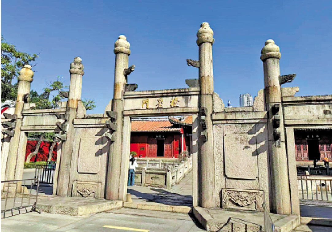 　　圖：八百多年歷史的廣東揭陽學宮。\作者供圖