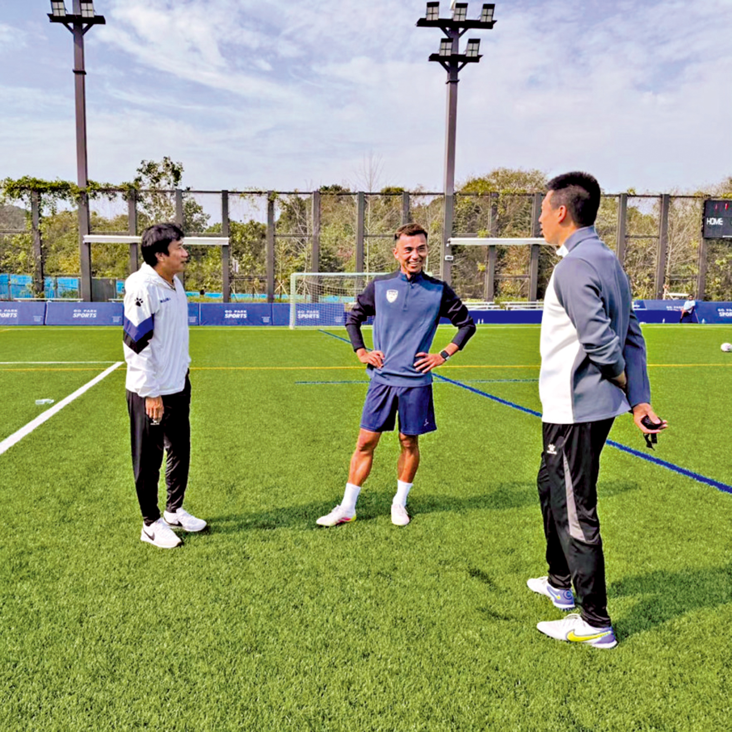 　　圖：左起：朱志光、李毅凱、吳偉超，再度合作。