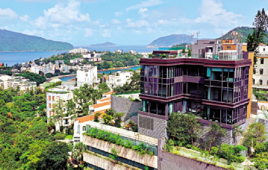 　　圖：靜修里11號豪宅現為2幢3層高住宅，提供6伙。