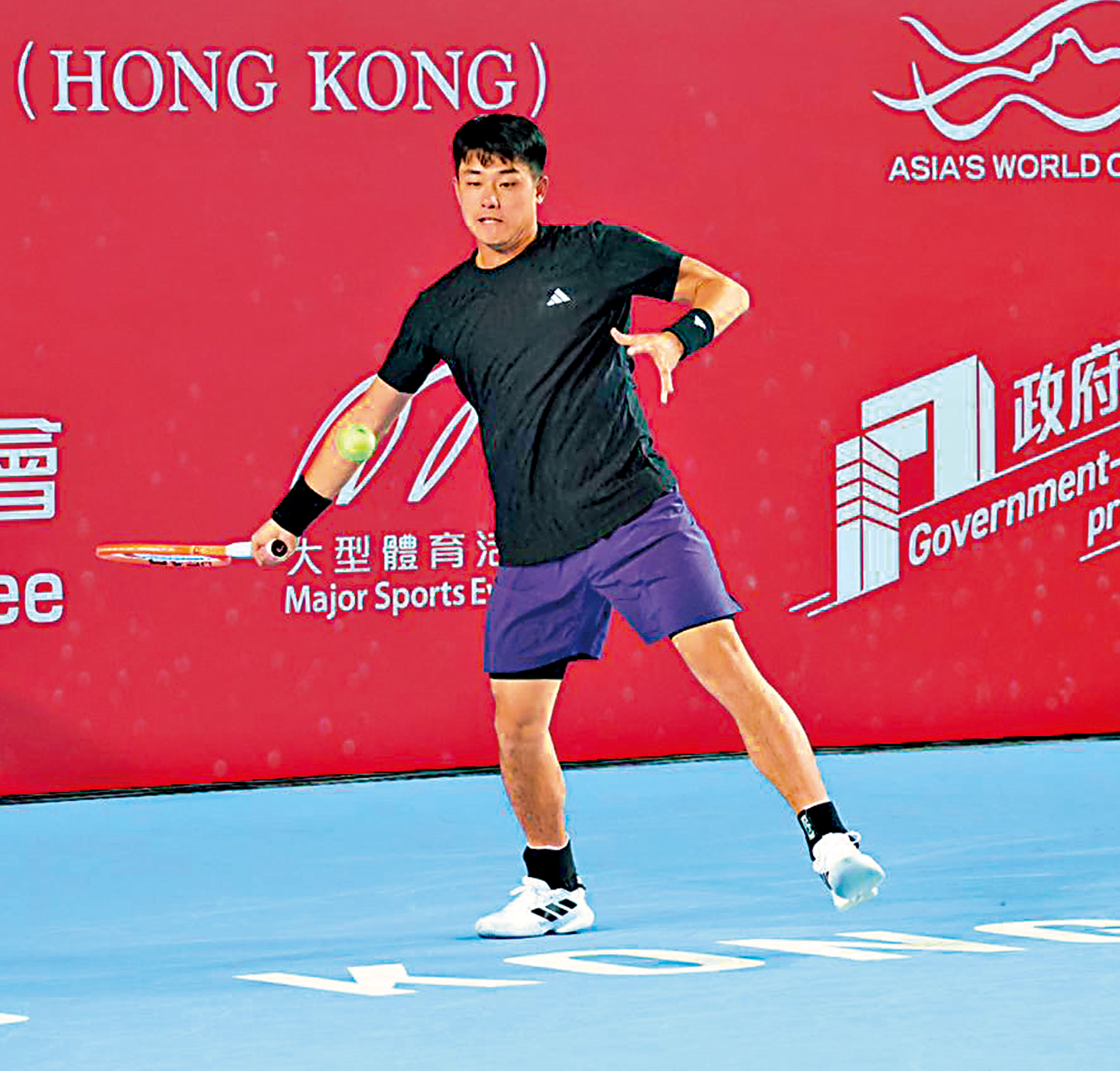 　　圖：吳易昺在賽事中發揮甚佳。