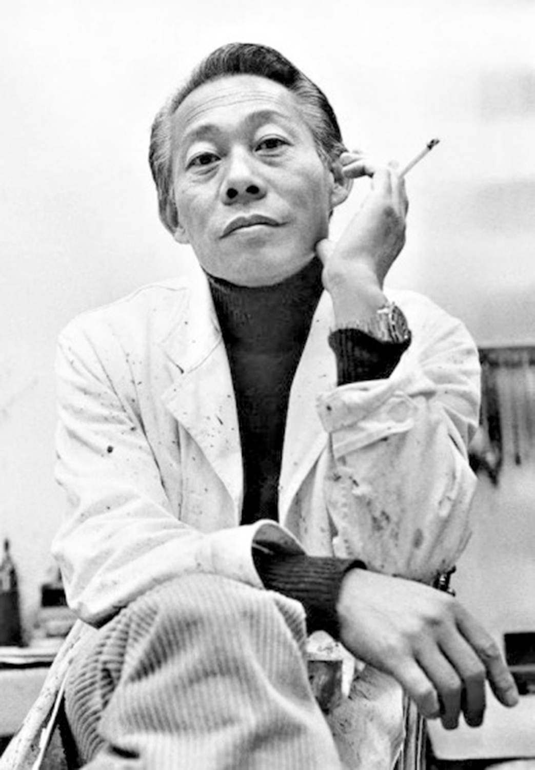 　　圖：法籍華裔畫家趙無極。