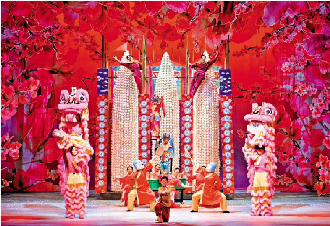 　　圖：香港芭蕾舞團《胡桃夾子》演出照。