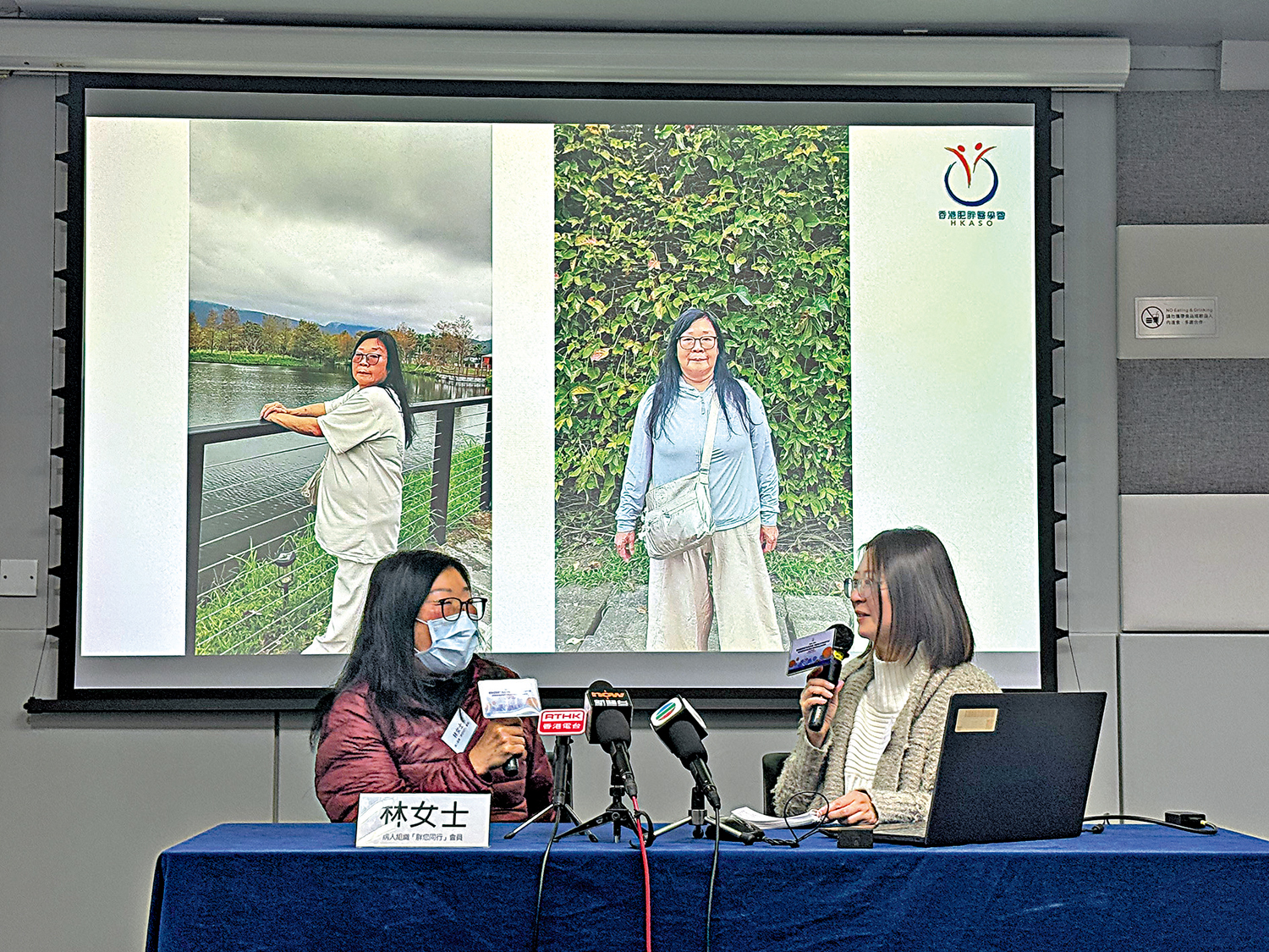 　　圖：肥胖症患者林女士未有理會胸口痛問題，其後確診血管堵塞及三高。\大公報記者黃佩琳攝