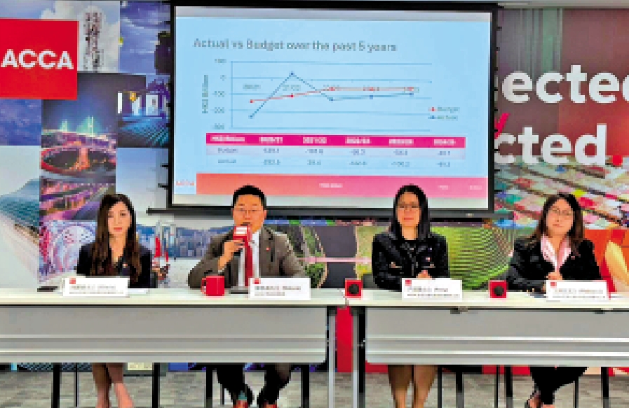 　　圖：特許公認會計師公會（ACCA）香港分會向特區政府提交2026/27年度財政預算案建議。/大公報攝