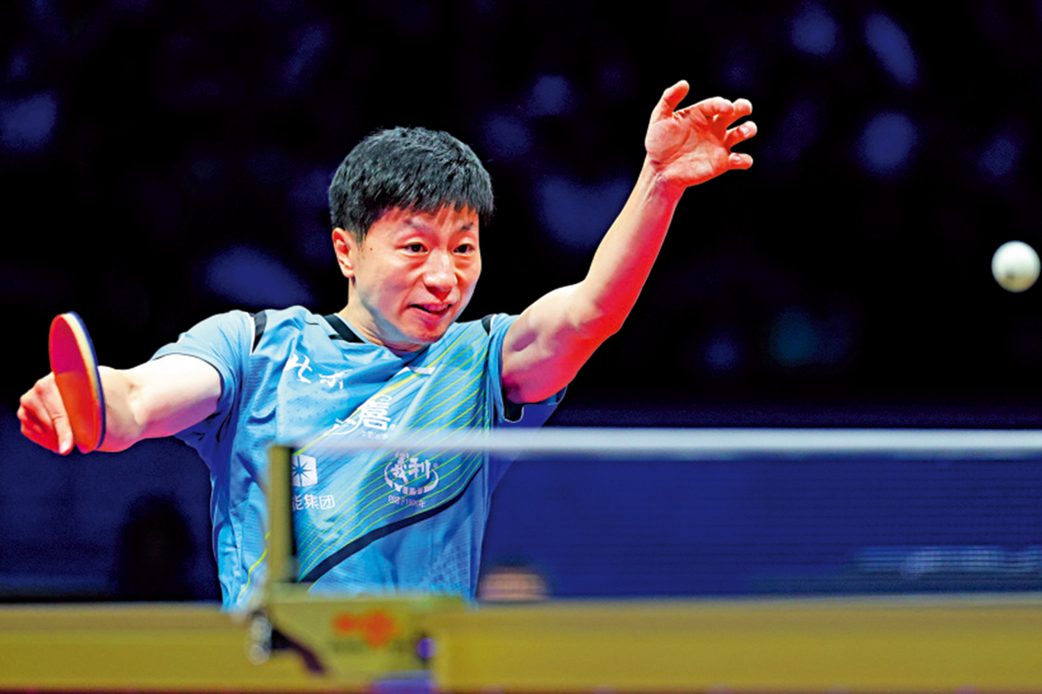 　　圖：馬龍熱愛乒乓球這項運動。