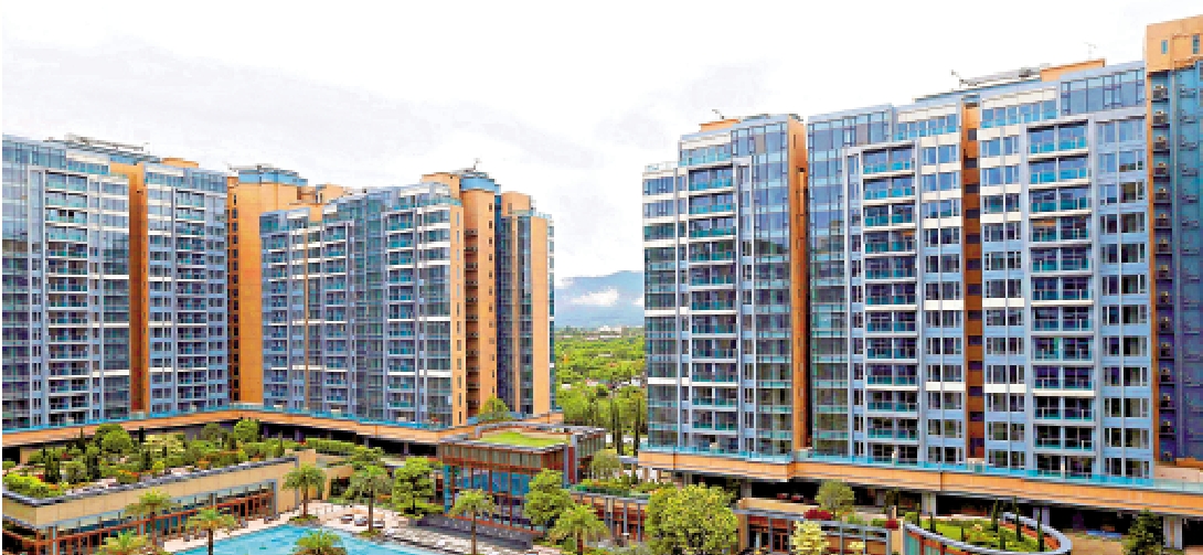 　　圖：元朗Park YOHO峻巒有4房特色戶獲換樓客以1380萬元承接。