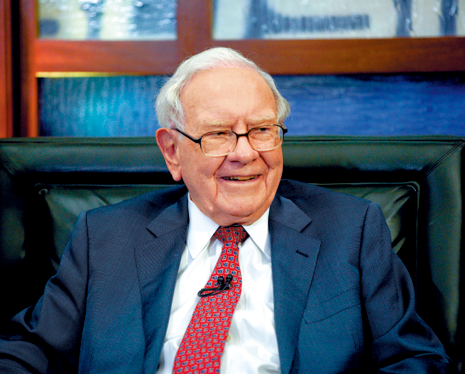 　　圖：年屆95歲的巴菲特在本月初剛卸任巴郡行政總裁一職。