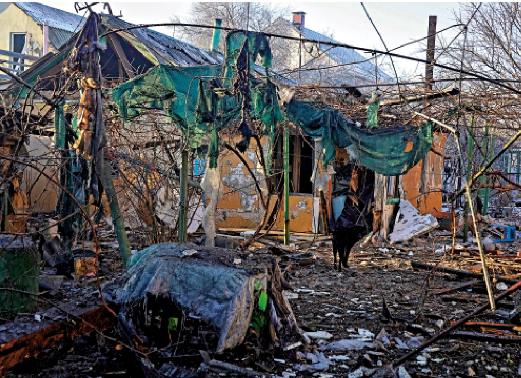 　　圖：烏克蘭敖德薩地區21日遭俄羅斯無人機襲擊。\路透社