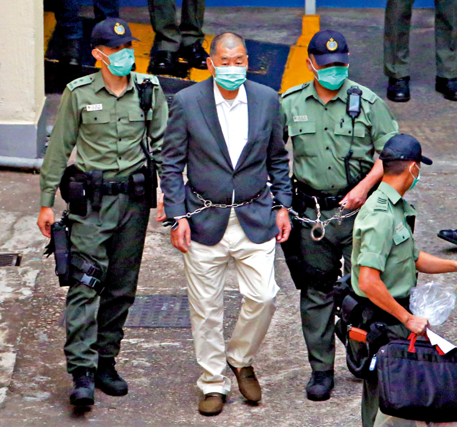 　　圖：黎智英串謀勾結外國勢力及刊印煽動刊物，早前已被法庭裁定罪成。