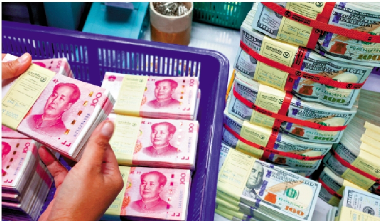 　　圖：瑞銀表示，中國受惠投資者推動資產配置多元，人民幣在全球外儲佔比有望達10%。