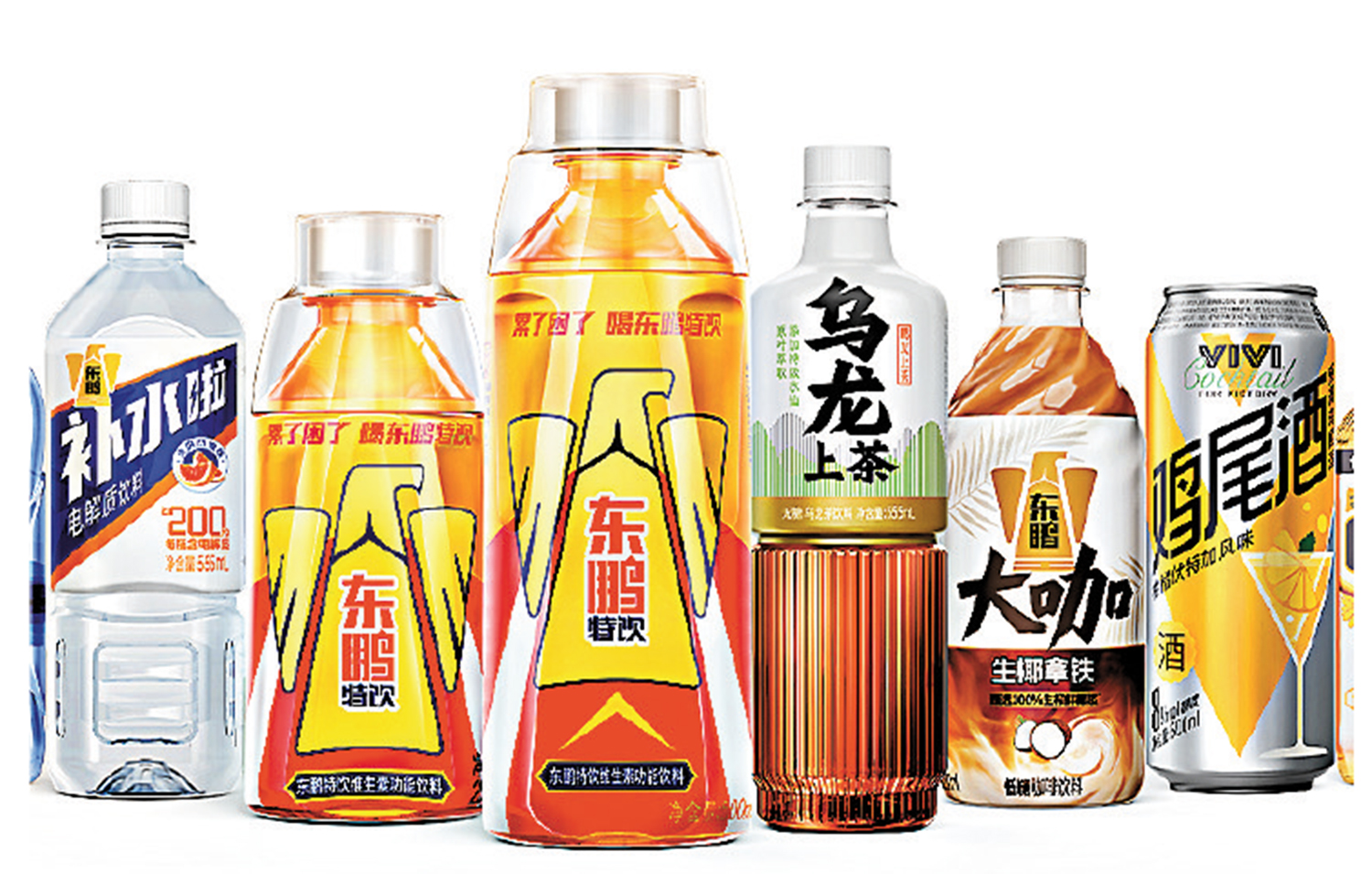 　　圖：東鵬飲料積極拓展運動飲料、無糖茶、咖啡等品類。