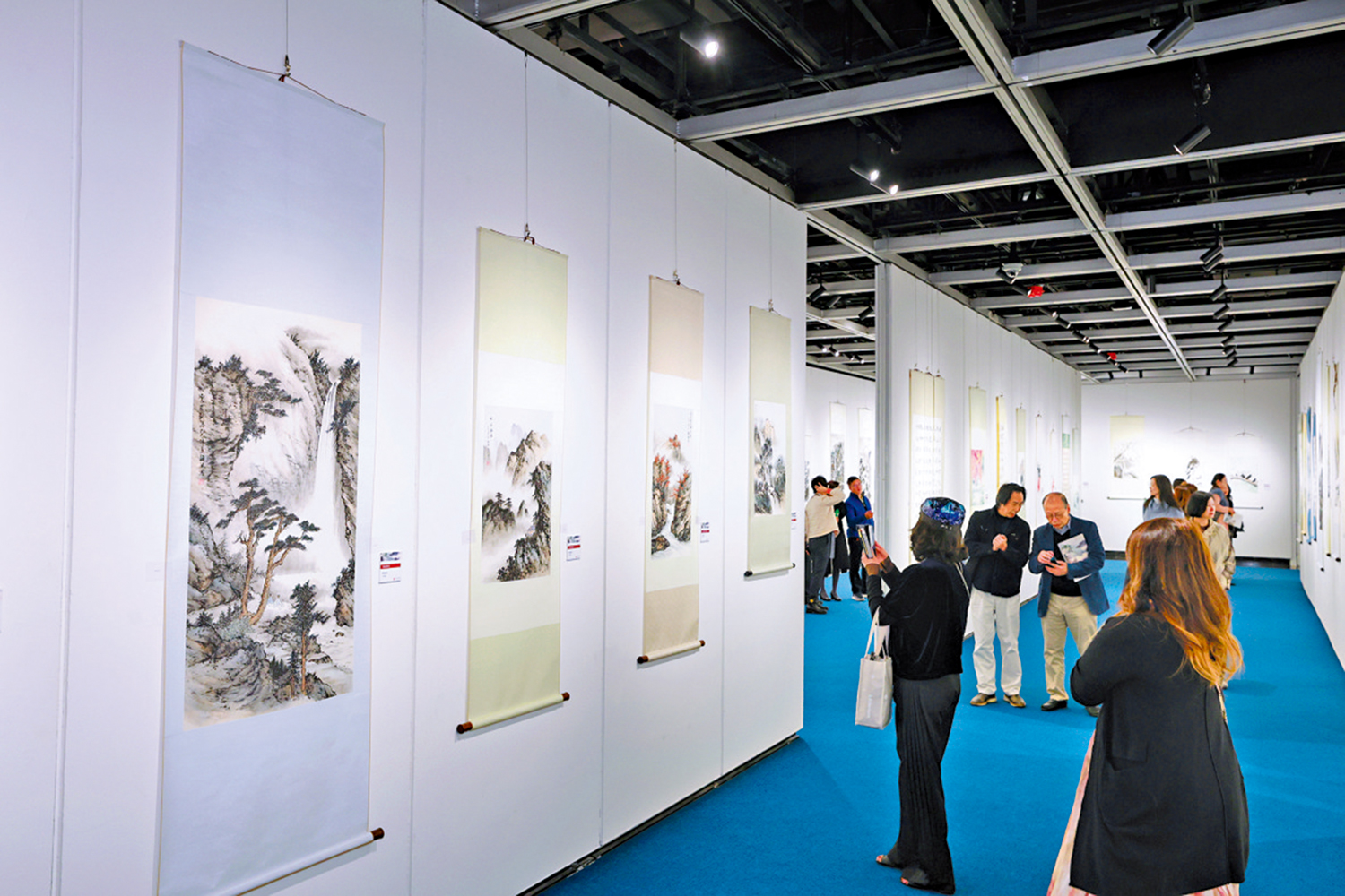 　　圖：展廳一角。\大公文匯全媒體記者北山彥攝