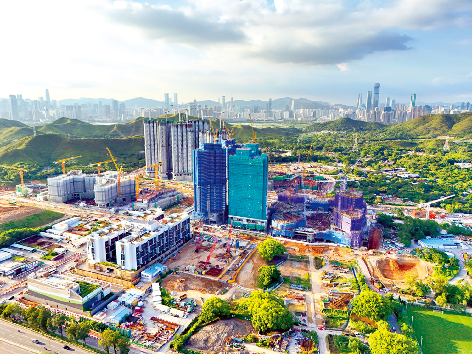 　　圖：立法會議員期望以北部都會區為對接點，推動香港更好融入國家發展大局。