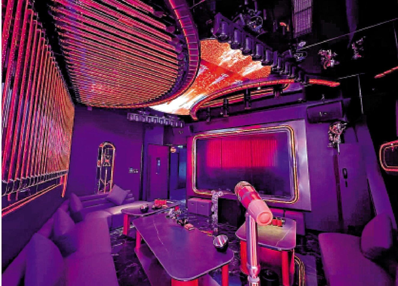 　　圖：內地卡拉OK品牌星聚會KTV的中環新店已正式開幕。