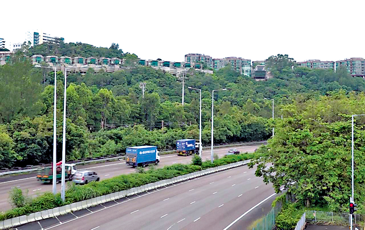 　　圖：甯漢豪表示，目前仍以2033年或之前開通白石角站為目標。