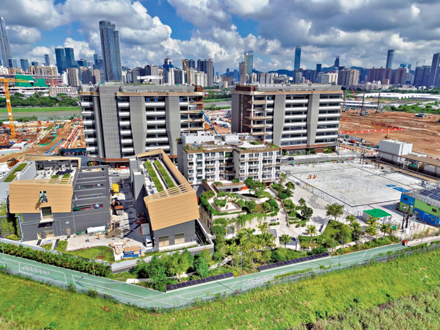 　　圖：河套香港園區已有60多間科技企業或機構簽署租約。